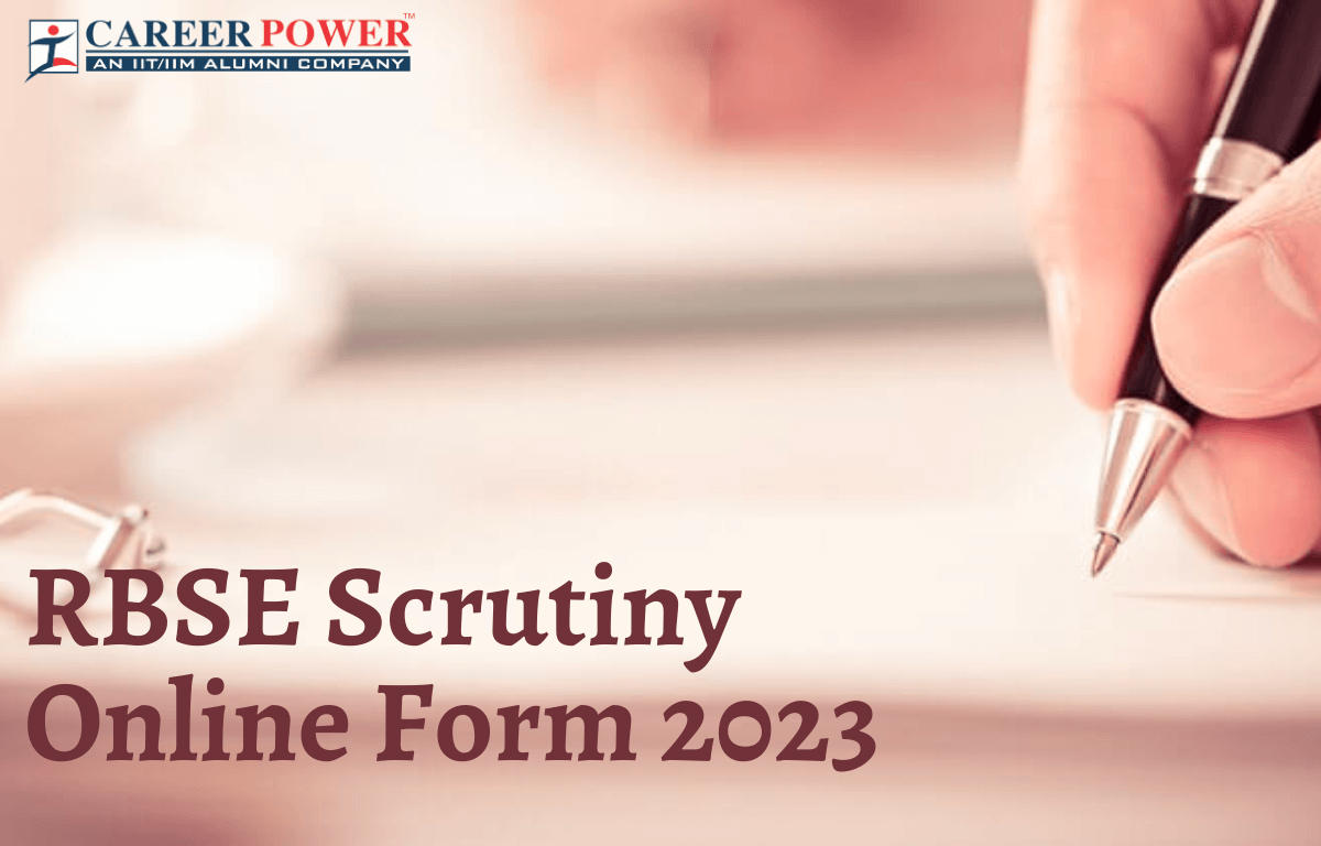 RBSE Scrutiny Online Form 2023