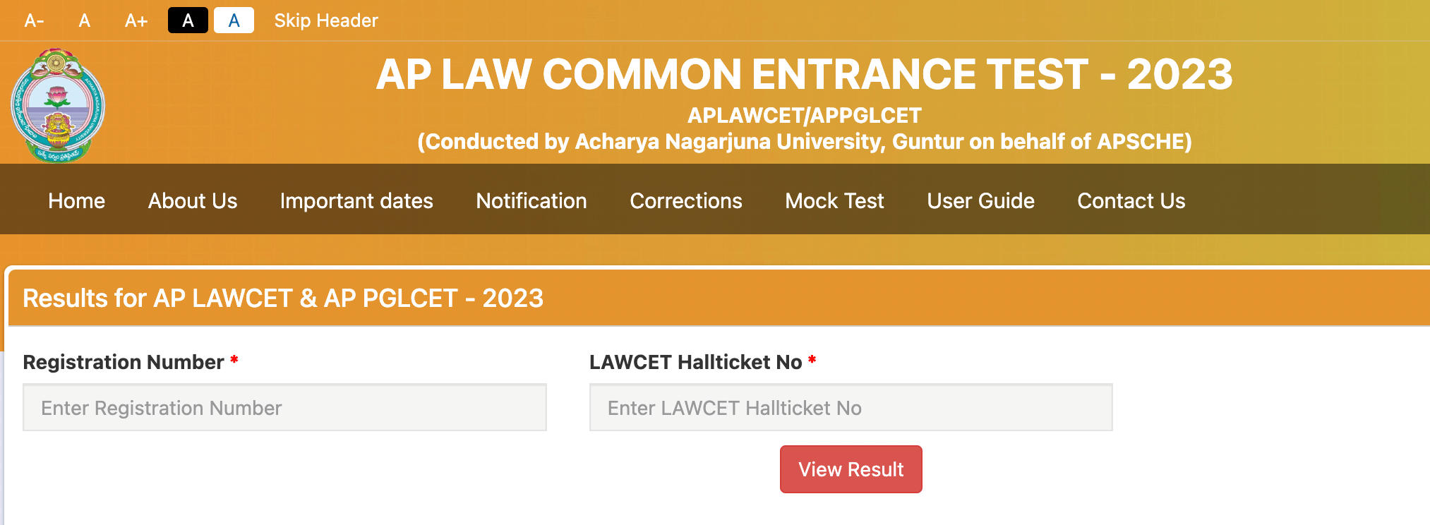 AP LAWCET Results 2023 Out, Andhra Pradesh LAWCET Result Link_40.1
