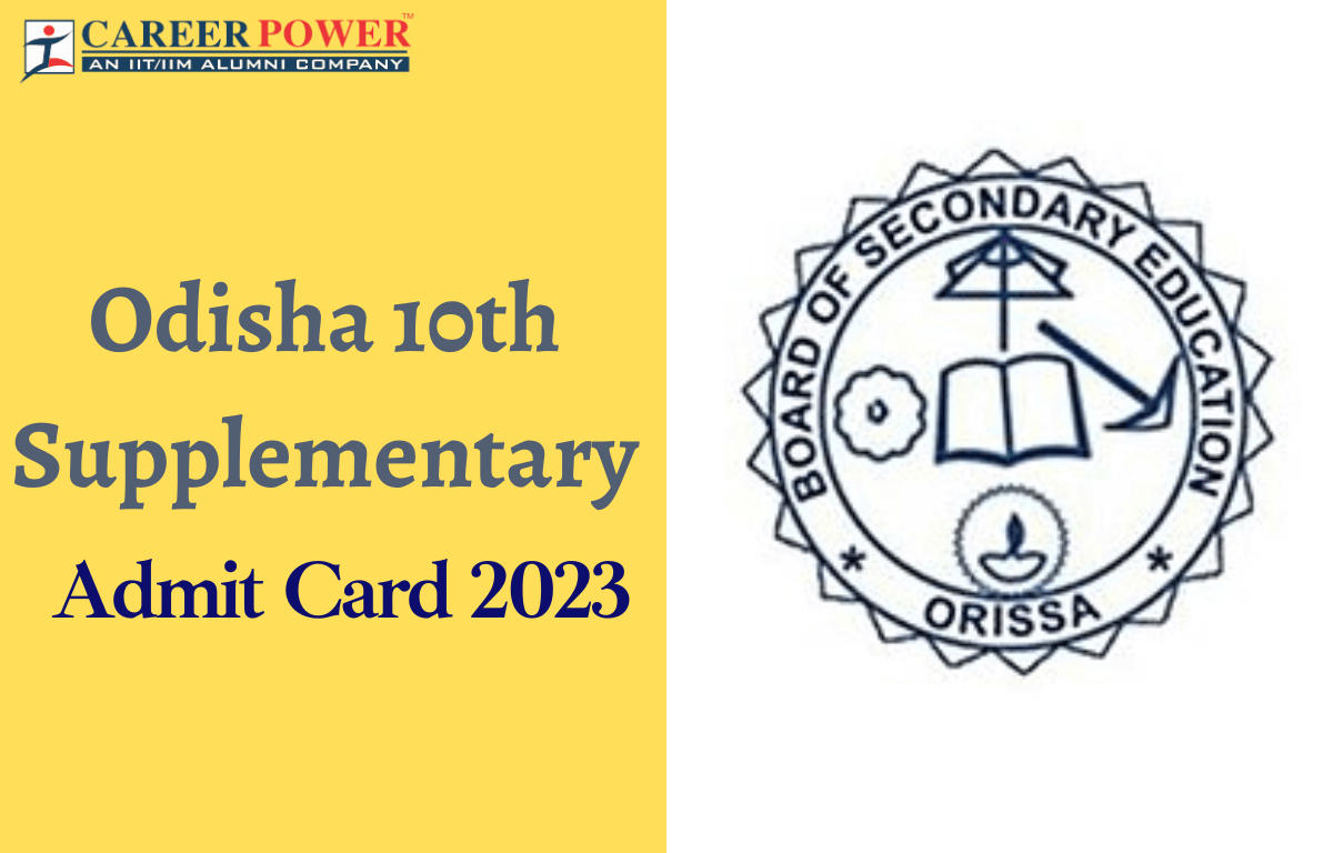 Odisha 10th Supplementary Admit Card 2023