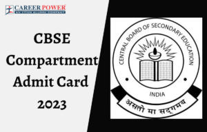 CBSE Compartment Admit Card 2023