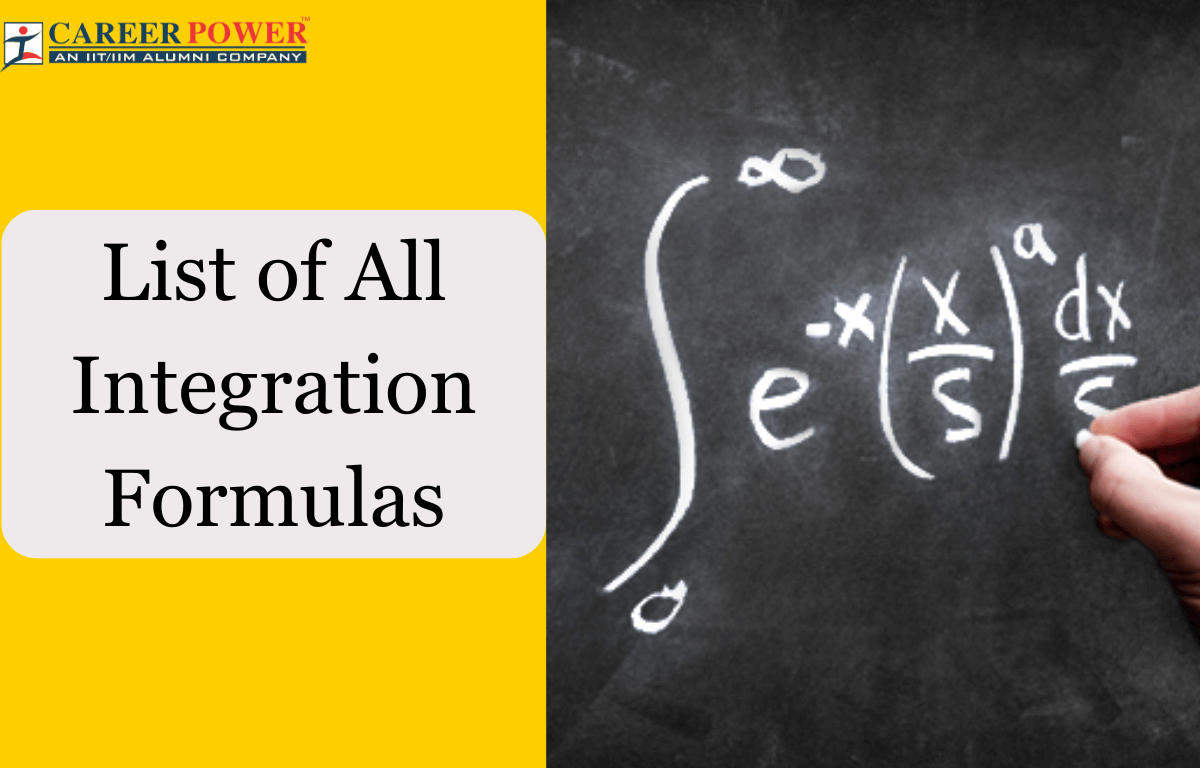 Integration Formula for Class 12th, Concepts and Examples_20.1