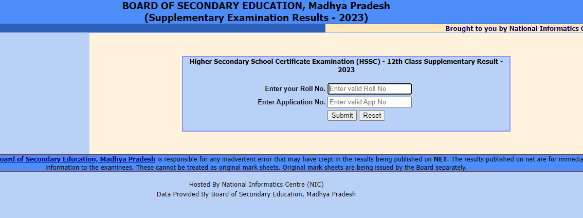 MP Board Supplementary Result 2023 Out, MPBSE 12th and 10th Result Link_60.1