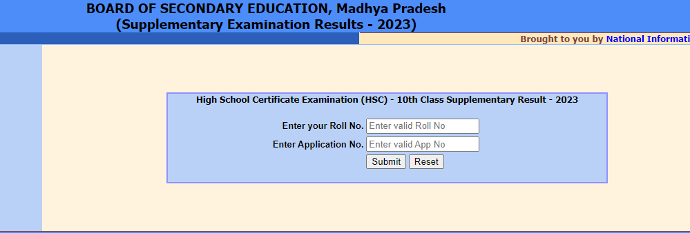 MP Board Supplementary Result 2023 Out, MPBSE 12th and 10th Result Link_50.1