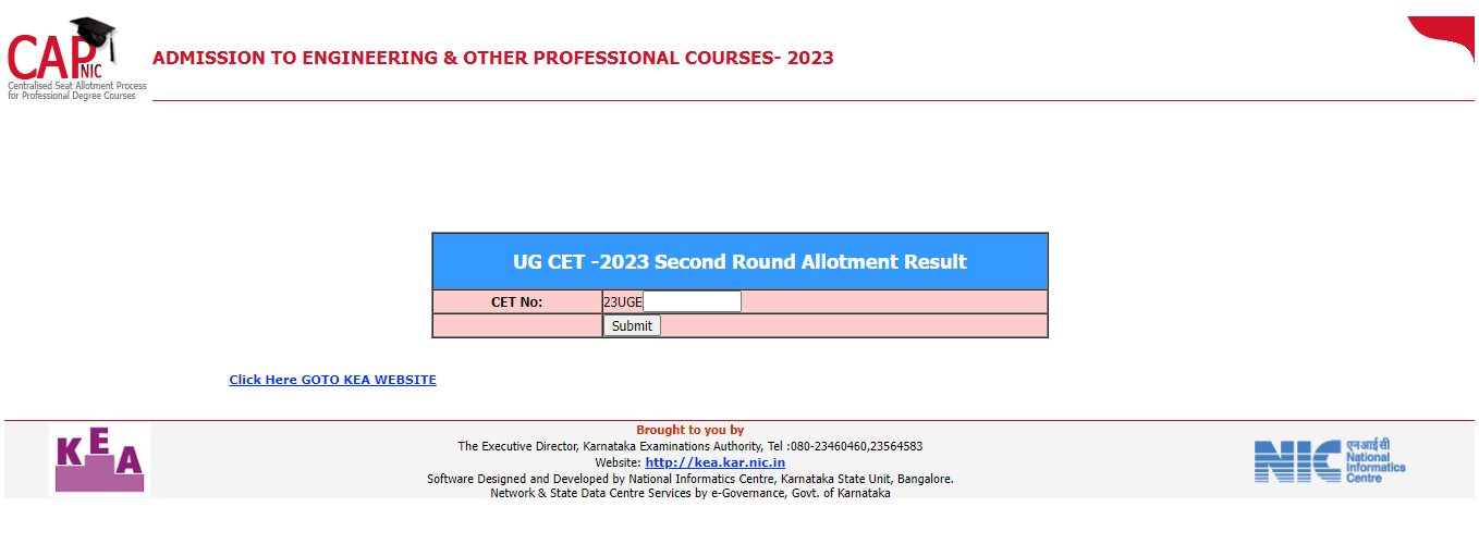 KCET 2nd Round Seat Allotment Result 2023 Out, CET Second Round Allotment Link_40.1