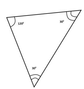 Isosceles Obtuse Triangle