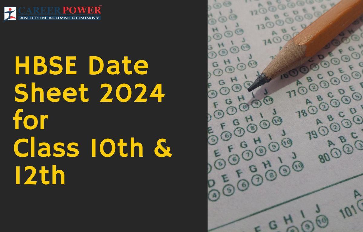 HBSE Date Sheet 2024, Haryana Board Exam Date for Class 10, 12_20.1