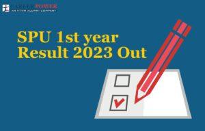 SPU 1st Year Result 2023 Out: Direct Link to Check BA, BSc and BCom 1st Year Result
