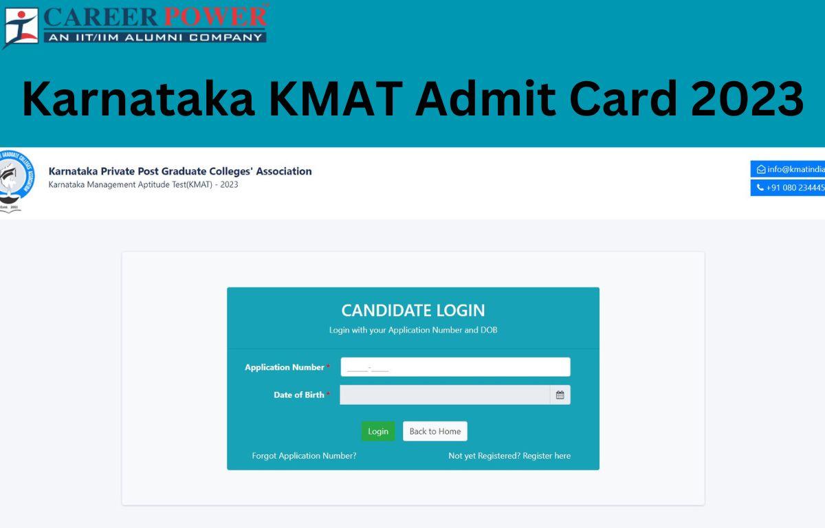 Karnataka KMAT Admit Card 2023 Out, Direct Download Link_20.1
