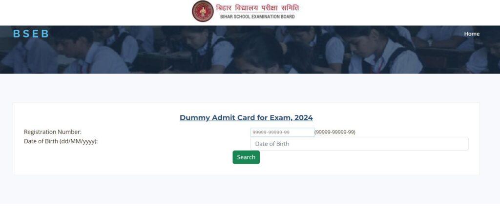 BSEB Bihar Board Class 10th Dummy Admit Card 2023 Out, Download Link_30.1