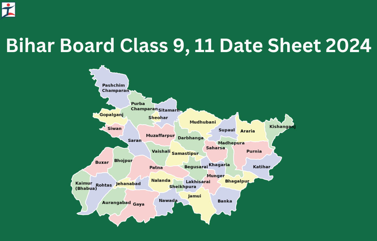 Bihar Board Class 9 11 Date Sheet 2024