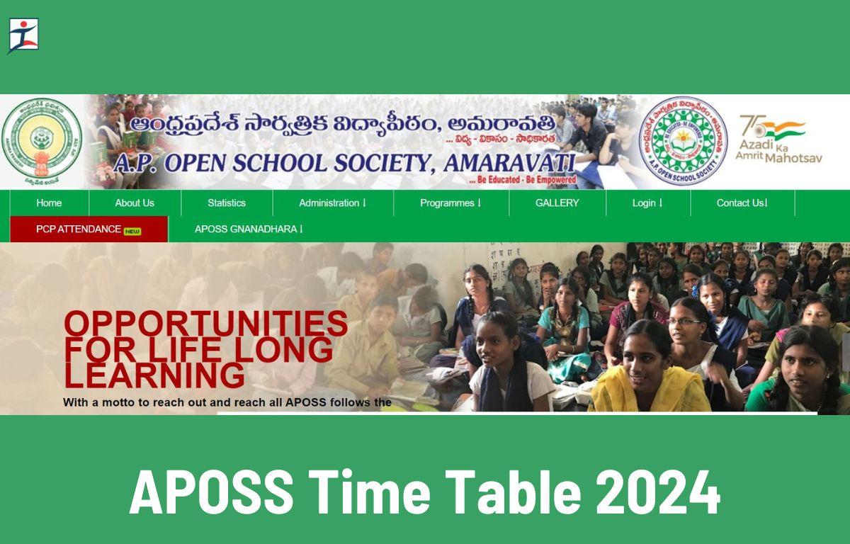 APOSS Time Table 2024