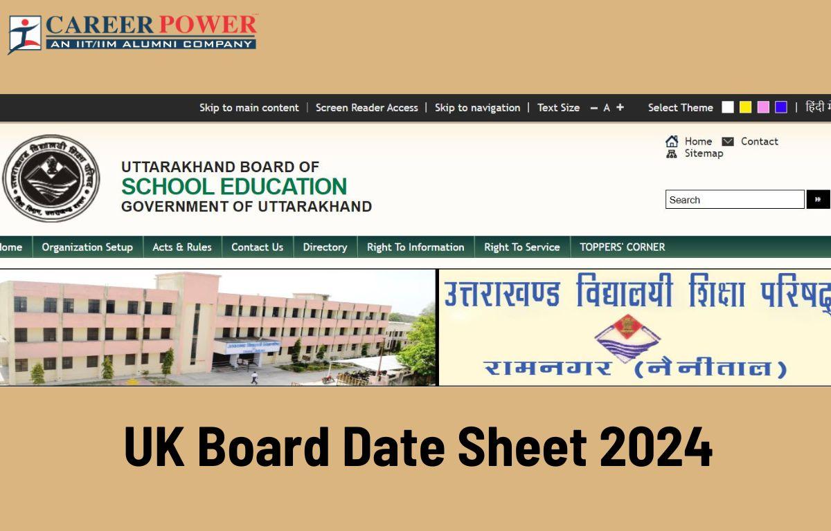 UK Board Date Sheet 2024 Out, Check UBSE Class 10, 12 Exam Dates_20.1
