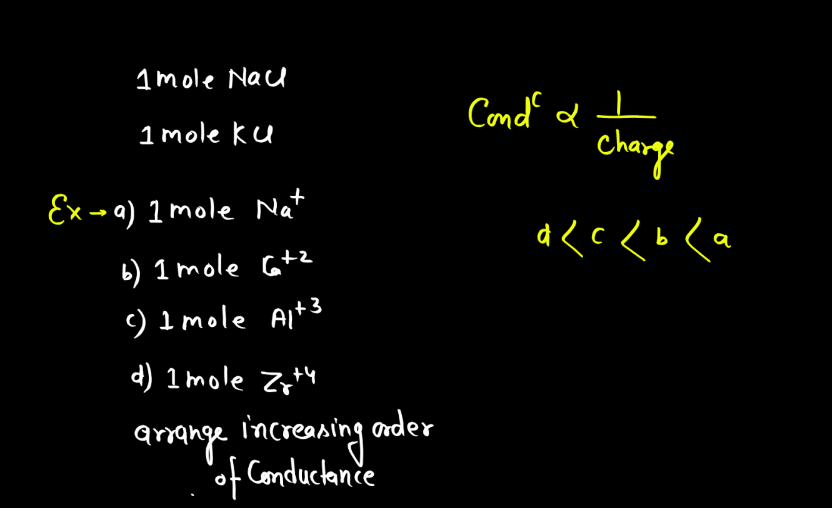 Electrochemistry - Conductance, Molar Conductance, Specific Conductance_100.1