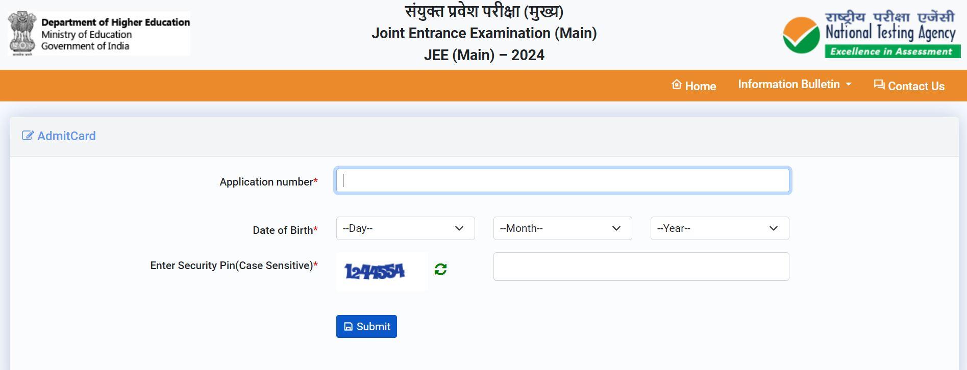 JEE Mains Admit Card 2024 Out, BTech/BE Hall Ticket Download Link_60.1