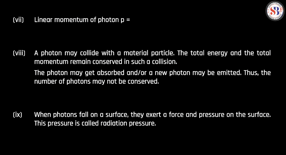 Theory of Photon, Dual Nature of Radiation and Photoelectric Effect_60.1