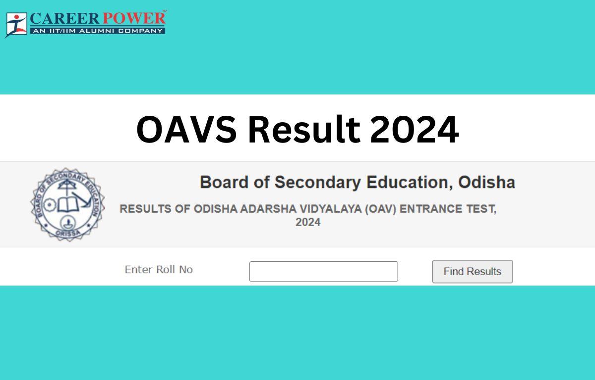 OAV Result 2024 Out, BSE Odisha Adarsha Vidyalaya Result Link_20.1