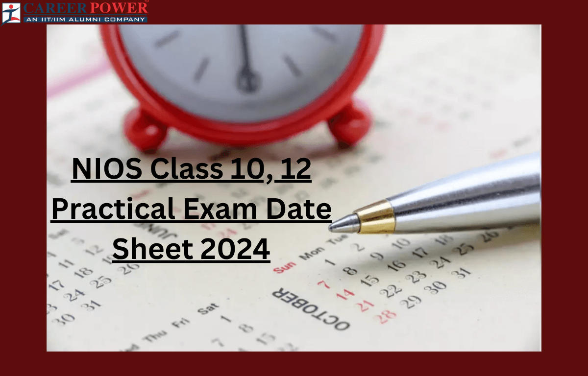 NIOS Practical exam date sheet