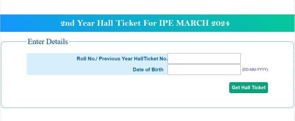 TS Inter Hall Ticket 2024 Out, 1st and 2nd Year Download Link at tsbie.cgg.gov.in_5.1