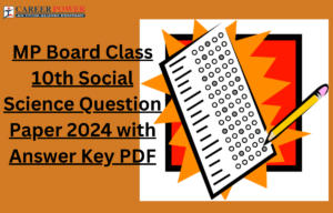 MP Board Class 10th Social science answer key