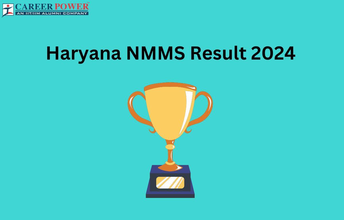 Haryana NMMS Result 2024