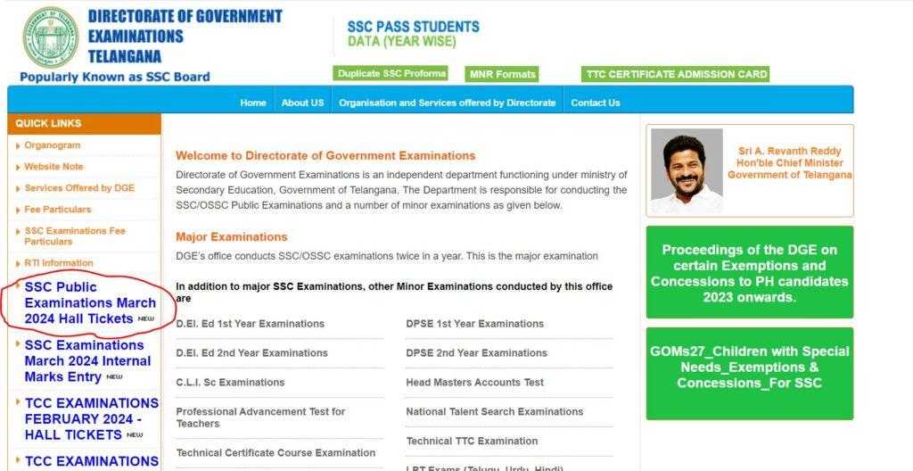 TS SSC Hall Ticket 2024 Out, BSE Telangana 10th Hall Ticket Download Link_4.1