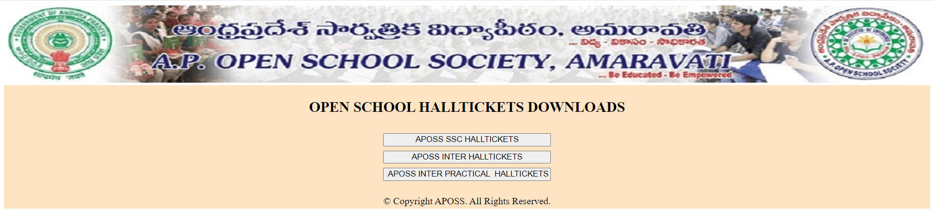 APOSS Admit Card 2024 Out for Class 10, 12, Download Link at apopenschool.ap.gov.in_3.1
