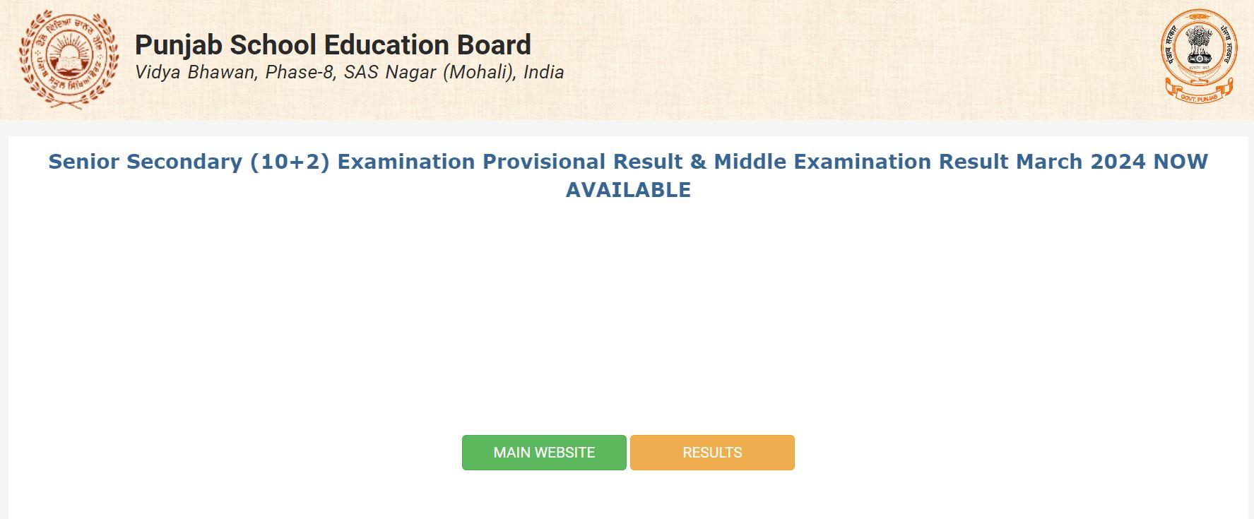 PSEB 8th Result 2024 Link Active, Check Your Punjab Board 8th Result Directly_3.1