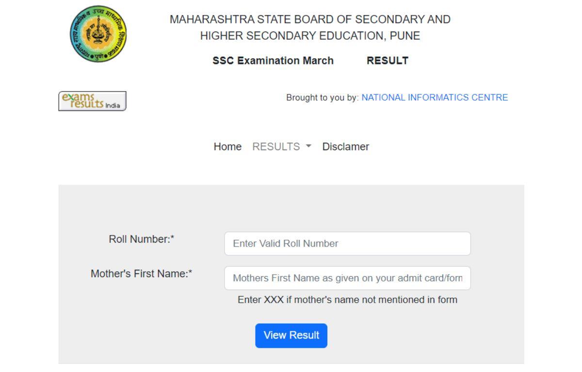 Maharashtra SSC Result 2024 Out, Class 10th SSC Result Link Active