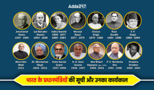 भारत के प्रधानमंत्रियों की सूची और उनका कार्यकाल_2.1