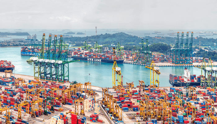 The Port Of Singapore : One Of The Busiest Ports In The World