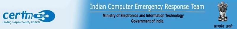 ICERT | Ministry of Electronics and Information Technology, Government of India
