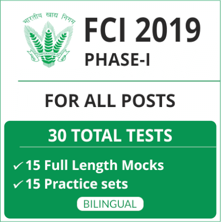 FCI Recruitment 2019 Exam Date, Analysis, Result for 4103 Vacancies_60.1