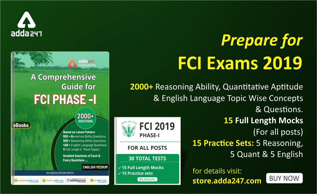 Crack FCI Exam 2019 With Best Test Series & eBook |_2.1