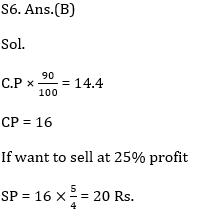 SSC CGL Mains Profit & Loss Questions : 18th July_100.1