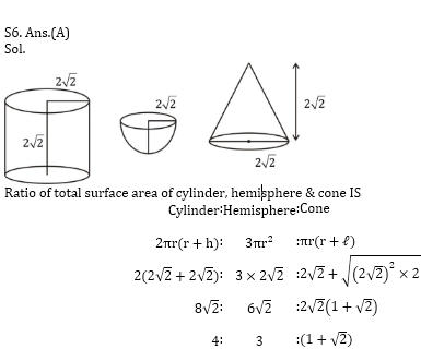 SSC CGL Mains Mensuration Questions : 1st of August_110.1