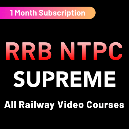 Supreme Video Subscription For Govt. Exams | Get Access To All Videos_100.1