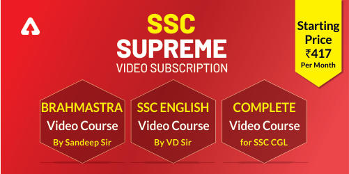 SSC Supreme Video Subscription : Complete Course For SSC Exams_50.1
