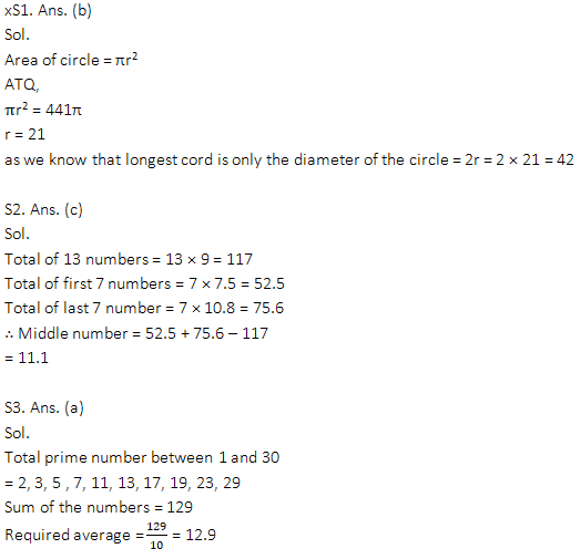 Mathematics Quiz For RRB NTPC : 28th November_80.1