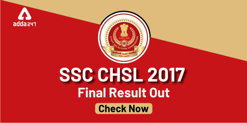 SSC CHSL 2017 Final Result Out (500x250)