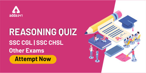 Reasoning Quiz for SSC CGL - SSC CHSL - Other Exams (1)