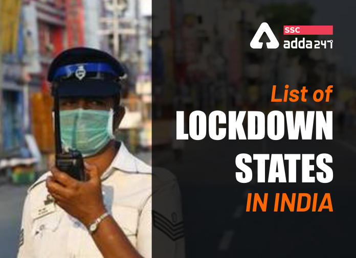 List of Lockdown States In India-Blog
