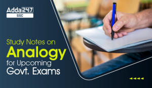 Analogy – Reasoning Types and Tricks for SSC Exams