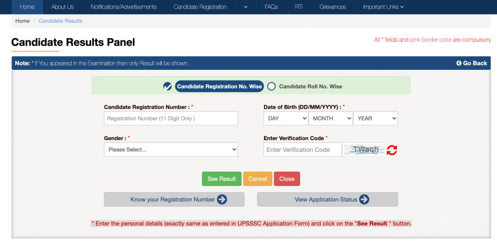 UPSSSC PET Result 2023, Direct Link and Merit List PDF_3.1