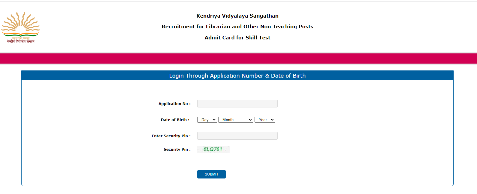 KVS Admit Card 2023 Out, Direct Link for Non Teaching Posts