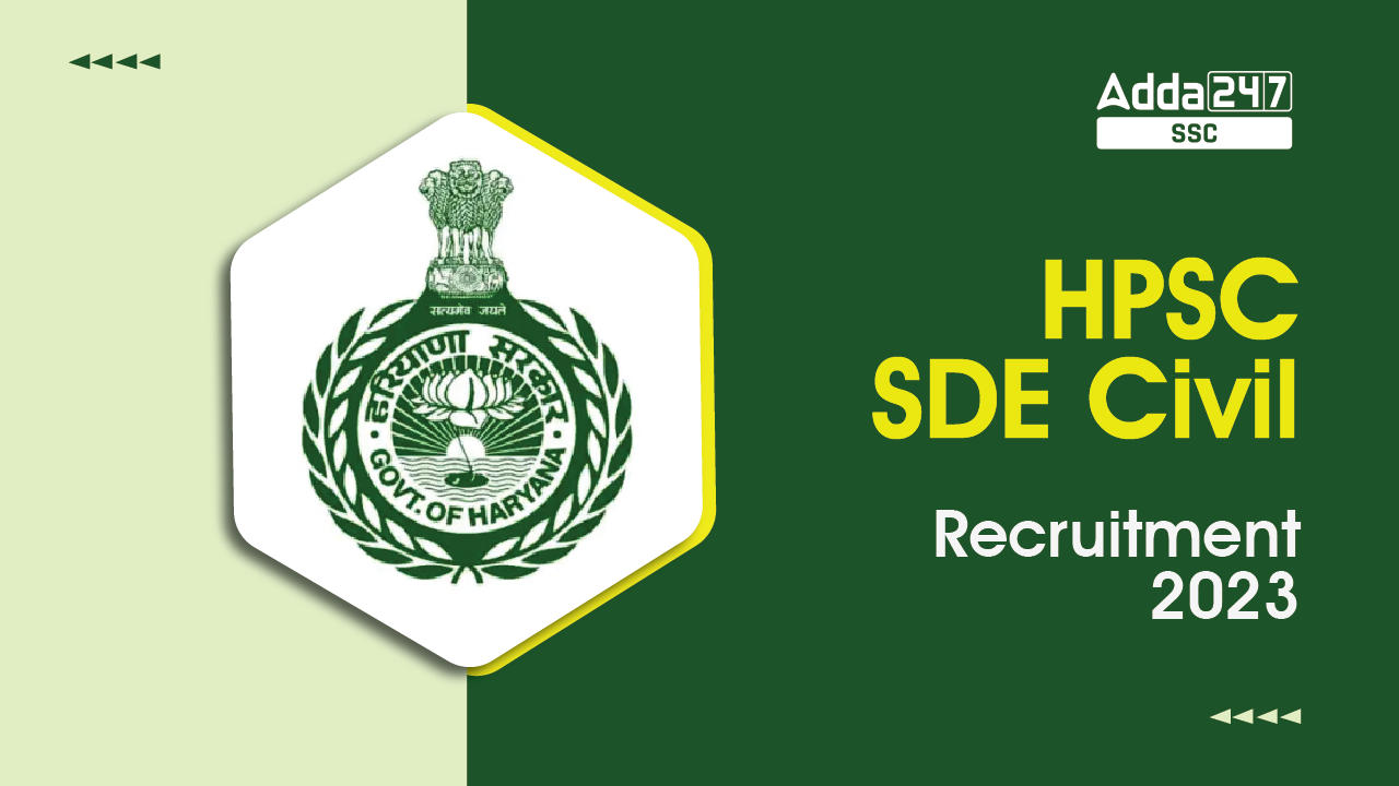HPSC SDE Civil Recruitment 2023-01