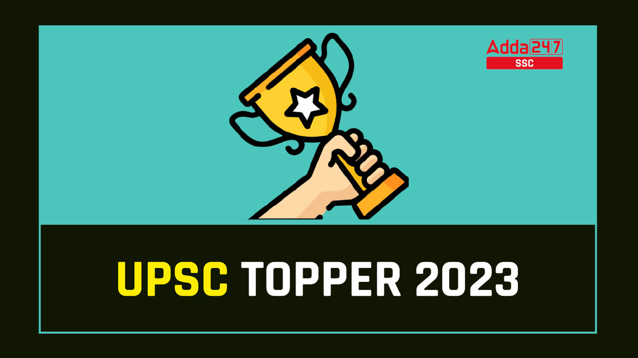 UPSC Topper 2023-01