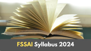 FSSAI Syllabus