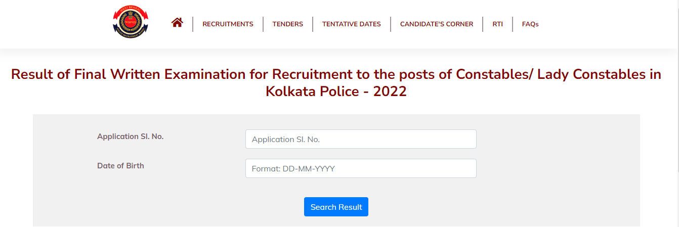 Kolkata Police Constable Result 2023 Out, Download PDF Link_3.1