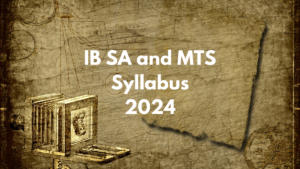 IB SA and MTS Syllabus 2024