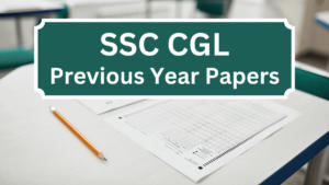 SSC CGL Previous Year Papers